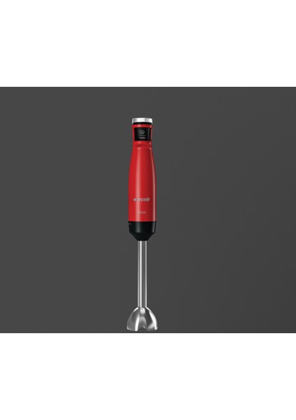 Kırmızı El Blender Seti, 1500W, Tek Tuşla Kontrol, Pratik ve Şık Tasarım