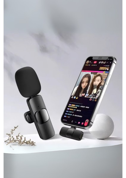 Büro Ev Ofis Hediyesi Için Ios K9 Ikili Kablosuz Mikrofon fiyatları