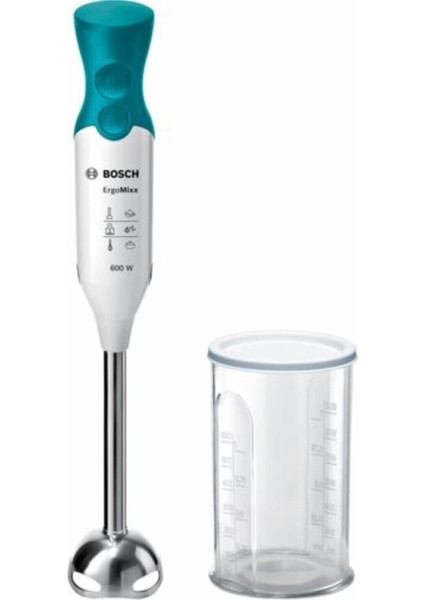 El Blenderi, Beyaz ve Mavi, 600W, Pratik ve Şık Tasarım