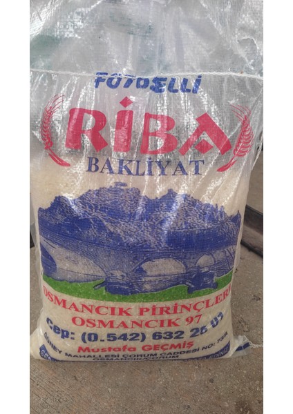 Osmancık Pirinç Yerli Yeni Mahsul Riba (5 Kg) fiyatları