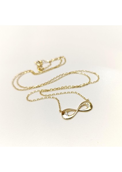 Sonsuzluk Kolye 14 Ayar Altın Hd Videolu fırsatları