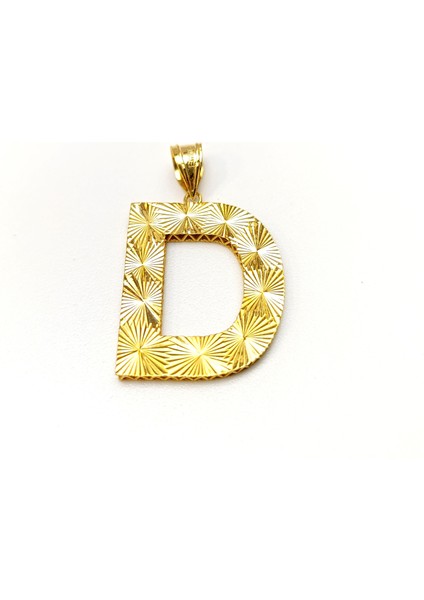 D Harfi Kolye 14 Ayar Altın Hd Videolu fiyatları