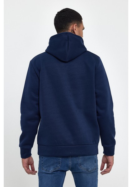 Erkek Kapş.rahat Kalıp Içi Polarlı 3 Iplik Orta Brooklyn Baskılı Sweatshırt SPR24SW13 indirimleri