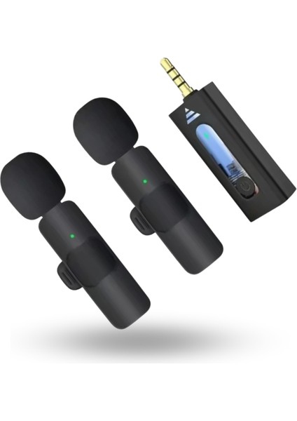 Büro Ev Ofis Hediyesi Için K35 Jacklı Ikili Mikrofon