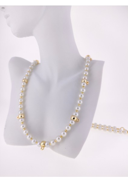 Kulplu Altın Takmak Için Yedi Aparatlı Kolye 67 cm modelleri