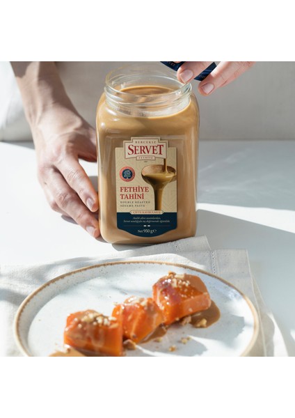 Taze Üretilmiş Çifte Kavrulmuş Fethiye Tahini 950 gr - Yerli Susam fiyatları