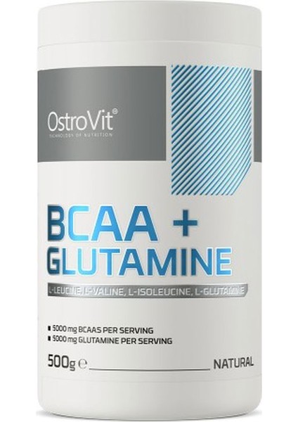 Bcaa Glutamine 500G 50 Servis