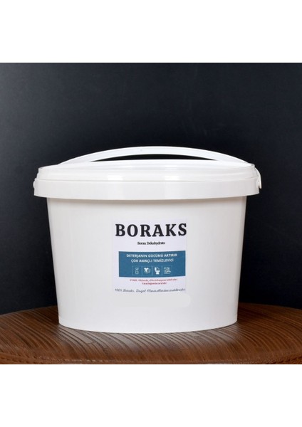 Kutulu Boraks Doğal Ağartıcı Deterjan 1000G (1 Kg)