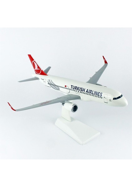 Thy A320 Neo Yolcu Uçağı, 1/100 Ölçek Sergilemeye Hazır Plastik Standlı Model fiyatları