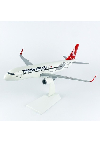 Thy A320 Neo Yolcu Uçağı, 1/100 Ölçek Sergilemeye Hazır Plastik Standlı Model fırsatları