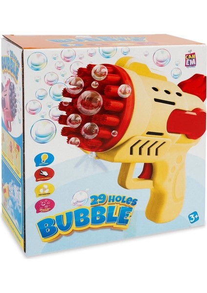 CNM51 - Pilli Işıklı Köpük Atan Tabanca (Lisinya)