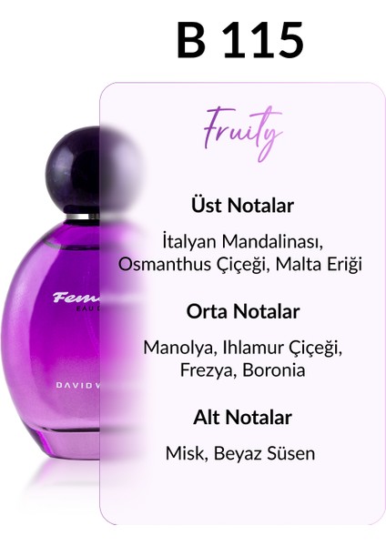 B115 Minno Two 100 ml Kadın Parfüm | Fruit fiyatları