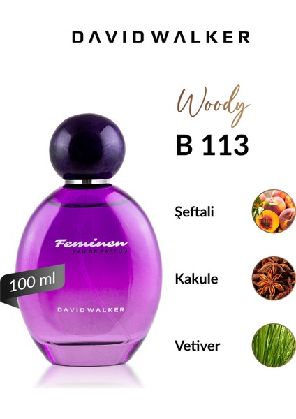 B113 Diegor 100 ml Kadın Parfüm | Woody