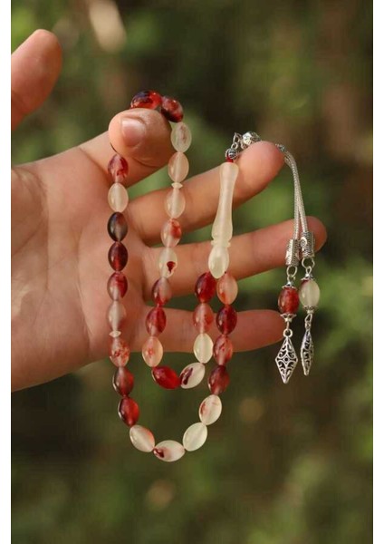 Erkek Kedi Gözü (Işıkta Parlayan) Toz Kehribar Tesbih fırsatları