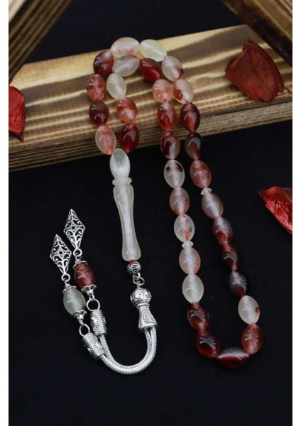 Erkek Kedi Gözü (Işıkta Parlayan) Toz Kehribar Tesbih indirimleri