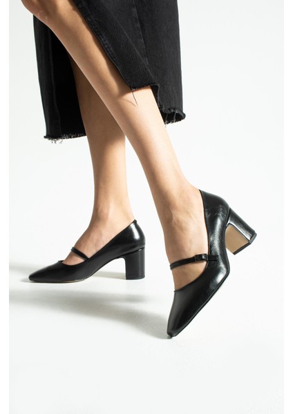 Kadın Bantlı Topuklu Ayakkabı Siena - Siyah fiyatları