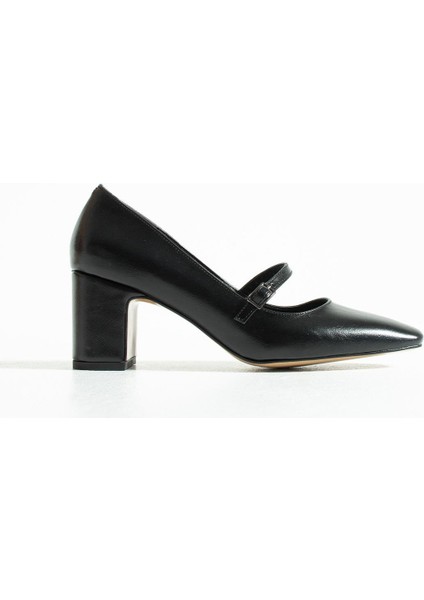 Kadın Bantlı Topuklu Ayakkabı Siena - Siyah modelleri