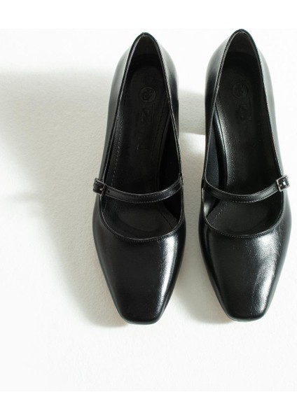 Kadın Bantlı Topuklu Ayakkabı Siena - Siyah fırsatları