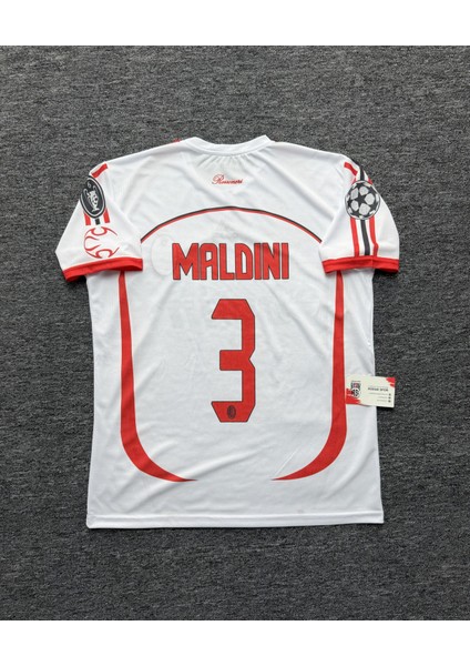 Maldini 3 Milan 2006/07 Sezon Nostalji Beyaz Forma fiyatları