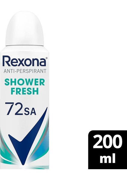 Kadın Sprey Deodorant Shower Fresh 72 Saat Kesintisiz Koruma 200 ml fiyatları