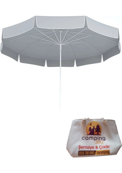 200CM Kalın Kumaş Plaj Bahçe Balkon Havuz Şemsiye +Taşıma Çantası ve Havlu Çantası Birlikte