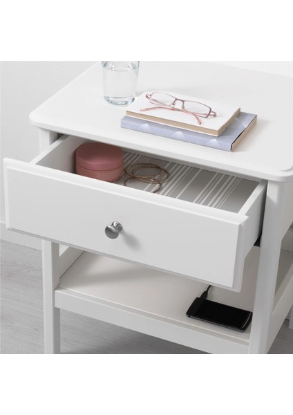 Tyssedal Komodin Beyaz 51 x 40 Cm indirimleri