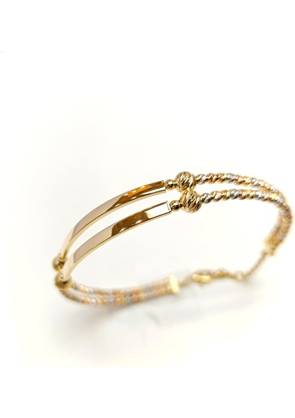 Dorika Toplu Kelepçe Bilezik 14 Ayar Altın Hd Videolu fiyatları