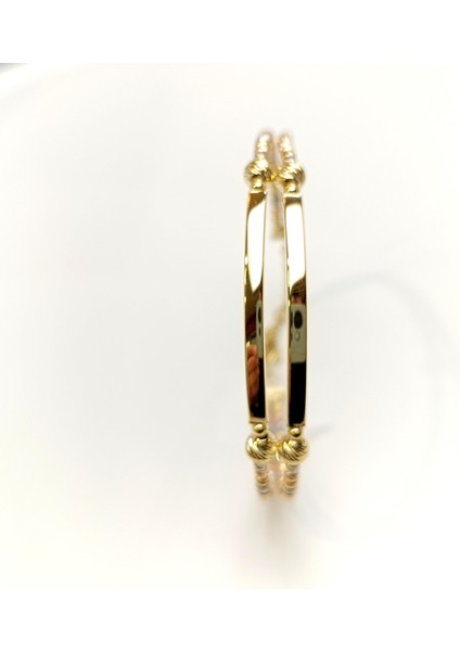 Dorika Toplu Kelepçe Bilezik 14 Ayar Altın Hd Videolu modelleri