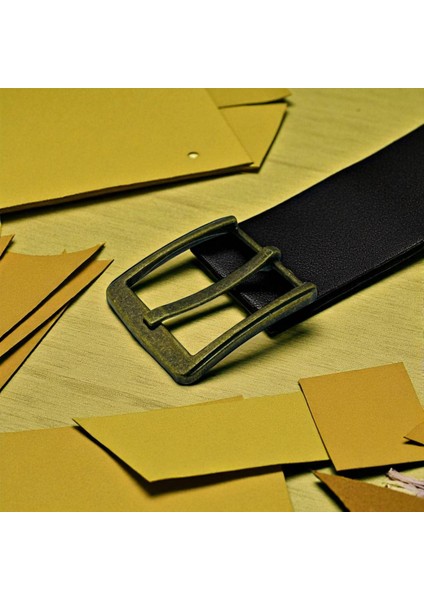 Kemer Tokası 3,5 cm Antik Renk 1 Adet (Leathercraft, Deri Hobi)