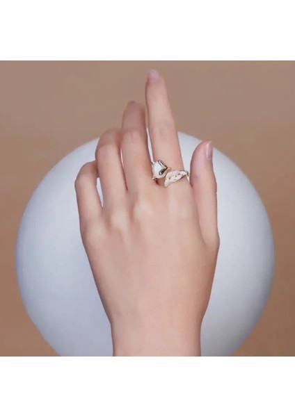 Zirkon Taşlı Bakırlı Ayarlanabilir Yüzük indirimleri