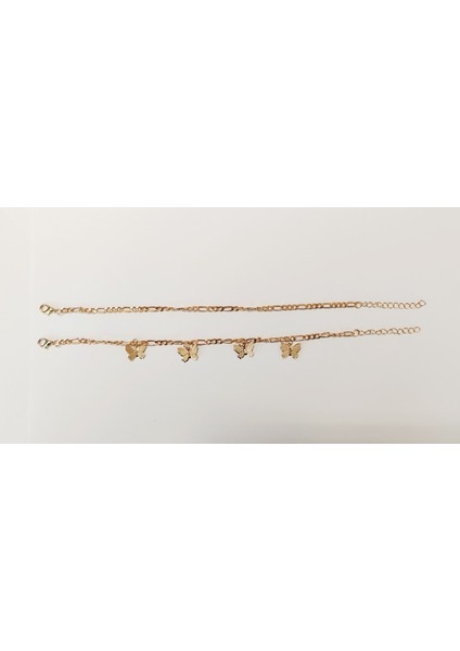 Sıralı Kelebek Detaylı 2'li Bileklik Seti fiyatları