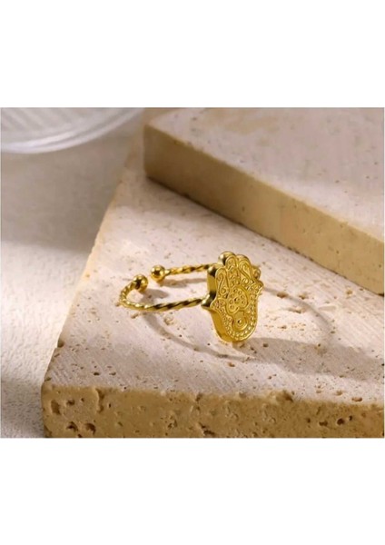 Fâtıma'nın Eli Hamsa Ayarlanabilir Yüzük fiyatları