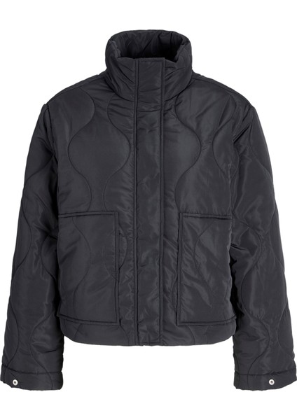 Kadin Dik Yaka Kapitone Ceket - Serena indirimleri