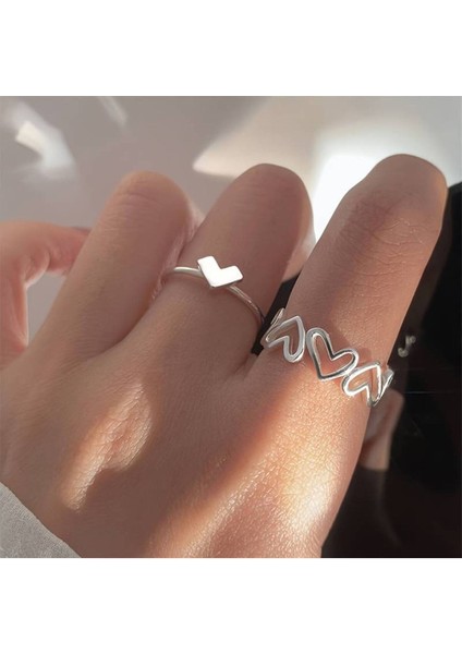 Ikili Kalpli Ayarlanabilir Yüzük fiyatları