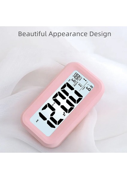 Işık Sensörlü Termometreli Alarmlı Dijital Masa Saati fiyatları