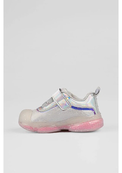 Pety Işıklı Çocuk Spor Ayakkabı Gumüş modelleri