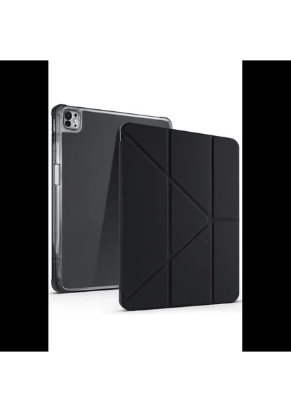 iPad Air 13 (2024) Kılıf Kalemlikli Mars Tablet Kılıfı