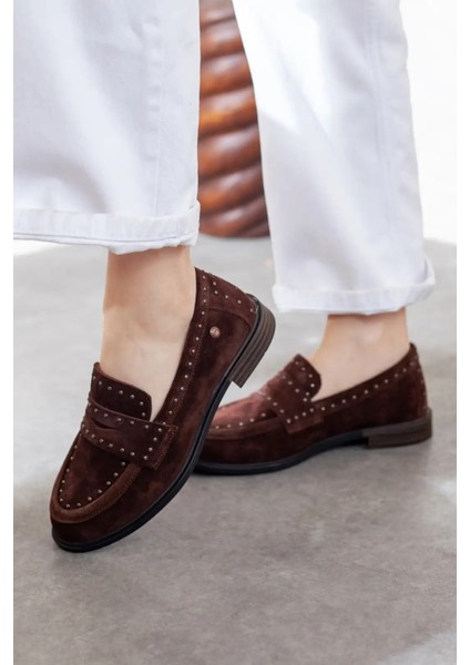 3780 Zımba Detaylı Loafer Kadın Ayakkabı modelleri