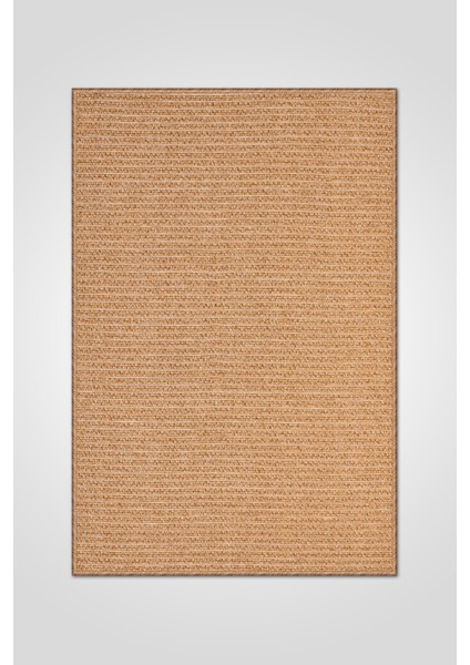 Jutena Jüt Görünümlü Bukle Halı | Hasır Renk, Ince Form, Dayanıklı ve Tozumaz fırsatları