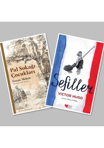 Pal Sokağı Çocukları - Ferenc Molnar & Sefiller - Victor Hugo, Mangala Oyun Seti Hediye