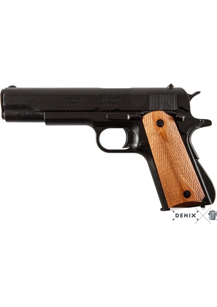 Denix Dekoratif Otomatik 45 Kalibre M1911A1 Tabanca, Amerika 1911