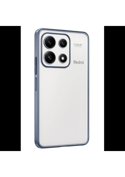 Xiaomi Poco X6 Pro Kılıf Razer Lensli Silikon - Açık Mavi