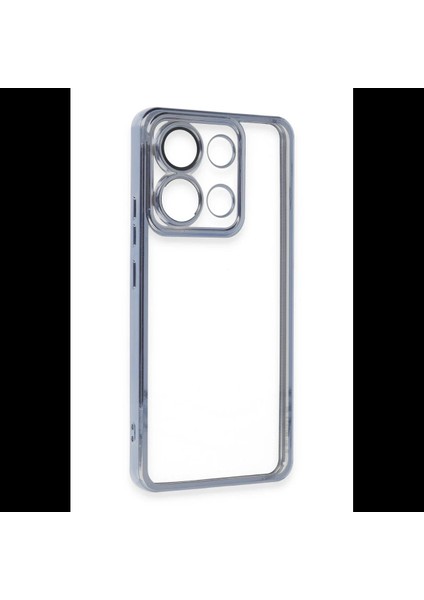 Xiaomi Poco X6 Pro Kılıf Razer Lensli Silikon - Açık Mavi modelleri