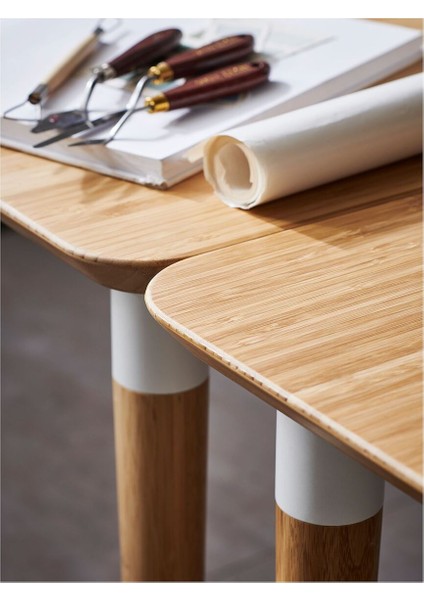 Çalışma Masası Ayağı, Bambu, 70 cm fiyatları