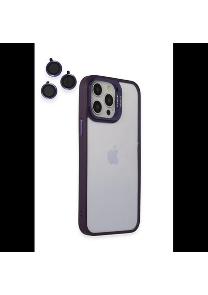 iPhone 14 Pro Kılıf Roblox Lens Standlı Kapak