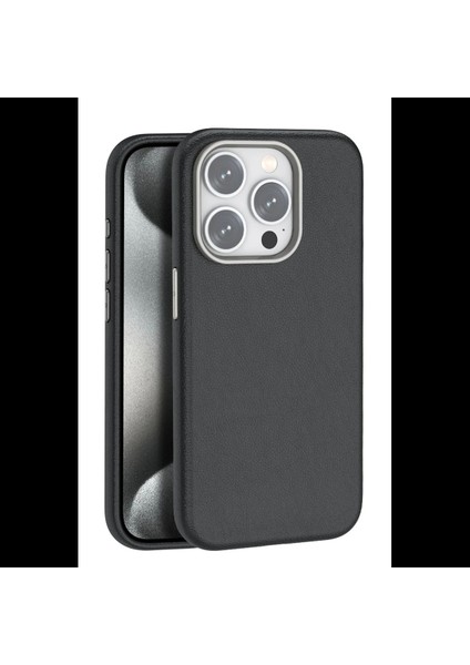 iPhone 15 Pro Kılıf Wonder Deri Magsafe Kapak