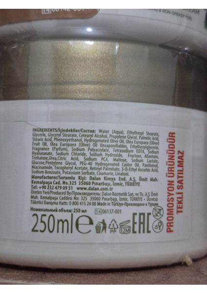 D'olive Besleyici Hızlı Emilen Hindistancevizli Krem 300 ml 150 ml Hediye fiyatları