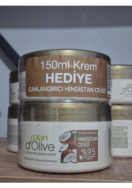 D'olive Besleyici Hızlı Emilen Hindistancevizli Krem 300 ml 150 ml Hediye fırsatları