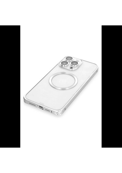 iPhone 15 Pro Kılıf Metal Bumper Magneticsafe Kapak indirimleri
