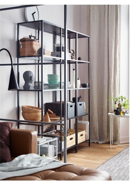 Açık Raf Ünitesi, Venge-Cam, 151X175 cm modelleri